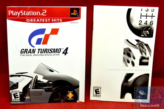 Gran Turismo 4 The Real Driving Simulator Slip Cover & Booklet