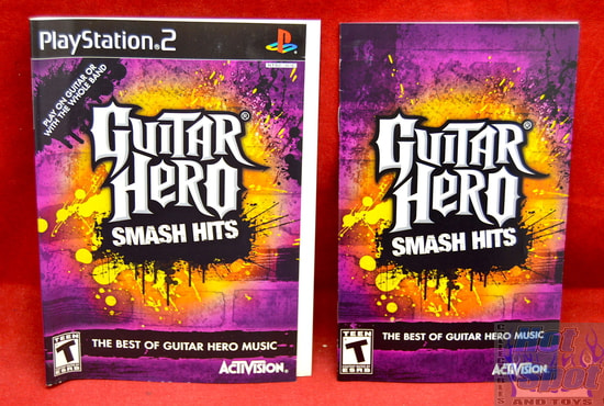 Guitar Hero Smash Hits Slip Cover & Booklet
