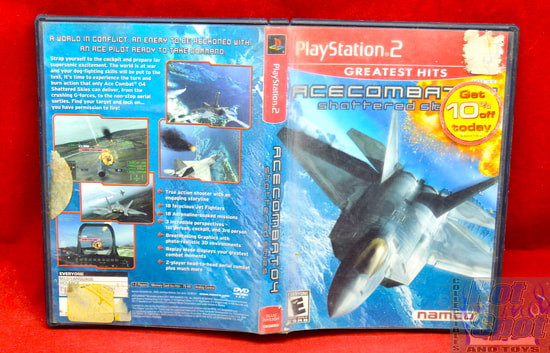 GH Ace Combat 04 Shattered Skies Case & Booklet