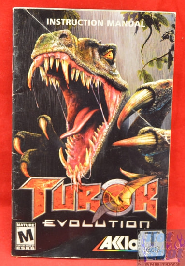 Turok Evolution Instructions Booklet