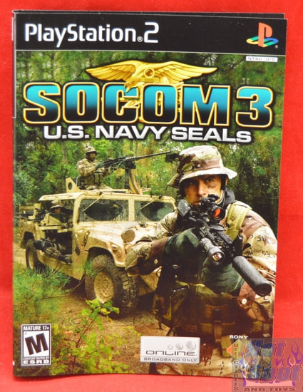 Socom 3 U.S Navy Seals Slip Cover