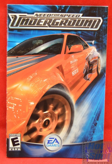 Need for Speed: Underground Instruction Booklet