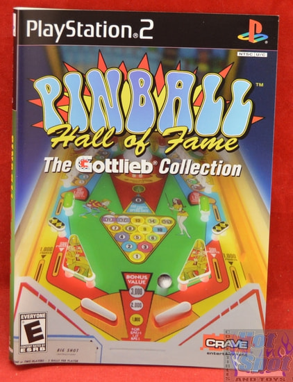 Pinball Hall of Fame Slip Cover The Gottlieb Collection