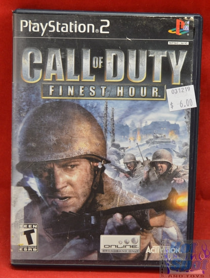 Call of Duty Finest Hour Game PS2