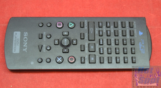 PS2 DVD Playstation Remote Control Black