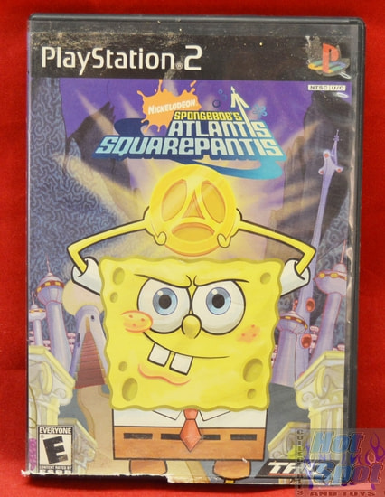 SpongeBob's Atlantis SquarePantis CASE ONLY