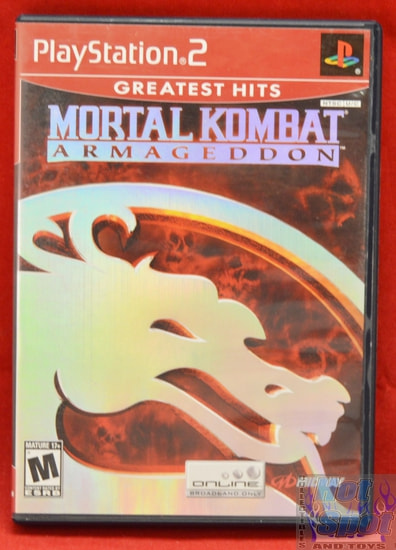 Mortal Kombat Armageddon CASE ONLY
