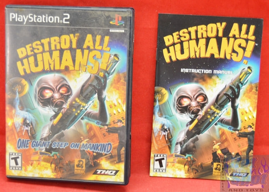 Destroy All Humans CASE ONLY