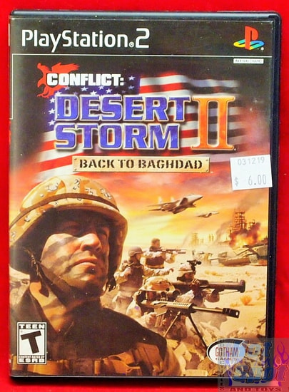 Conflict Desert Storm 2 Back to Baghdad Game