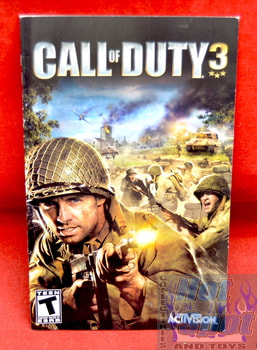 Call of Duty 3 Instruction Booklet