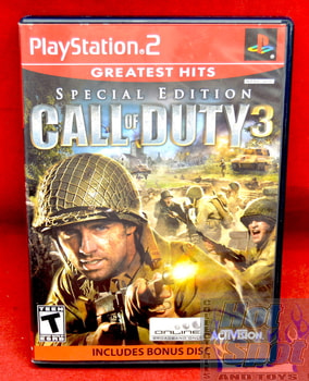 Call of Duty 3 Special Edition GH Bonus Disc CASE ONLY