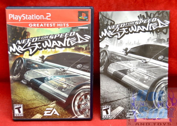 Need for Speed: Most Wanted GH Original Case & Instruction Booklet