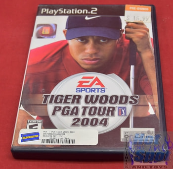 Tiger Woods PGA Tour 2004 PS2 Covers, Cases, and Booklets