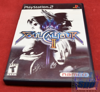 Soul Calibur II PS2 Covers, Cases, and Booklets