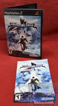 Soul Calibur III PS2 Covers, Cases, and Booklets