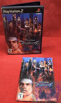 Virtua Fighter 4 PS2 Covers, Cases, and Booklets