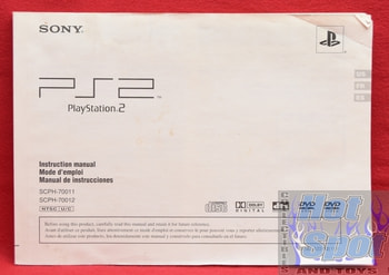 PS2 Slim Console Instruction Manual