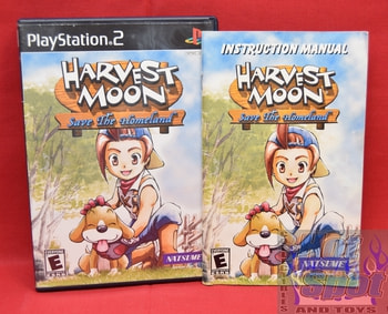 Harvest Moon Save the Homeland Cases, Slipcovers & Manuals