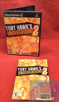 Tony Hawk's Underground 2 PS2 Covers, Cases, and Booklets