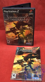 Shadow the Hedgehog PS2 Covers, Cases, and Booklets