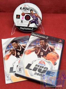 NBA Live 2002 PS2 Game