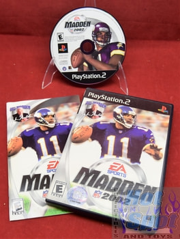 Madden 2002 PS2 Game