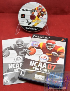 NCAA Football 2007 PS2 Game