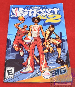 NBA Streets Vol. 2 PS2 Covers, Cases, and Booklets