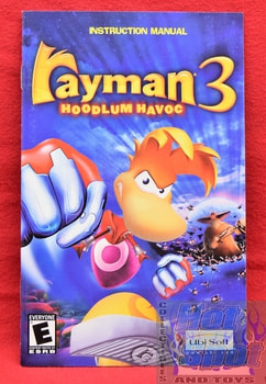 Rayman 3 Hoodlum Havoc Instruction Booklet