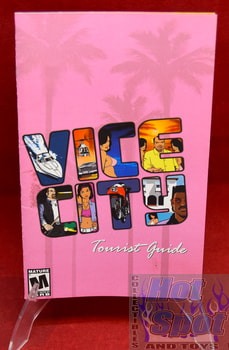 Grand Theft Auto Vice City Tourist Guide w/ Poster