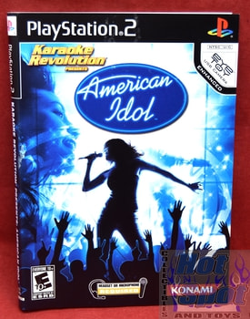 Karaoke Revolution Presents American Idol Slipcover & Booklet
