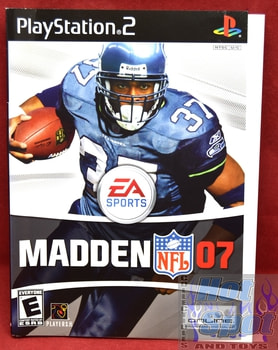 Madden NFL 07 Slipcover & Booklet