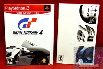 Gran Turismo 4 The Real Driving Simulator Slip Cover & Booklet