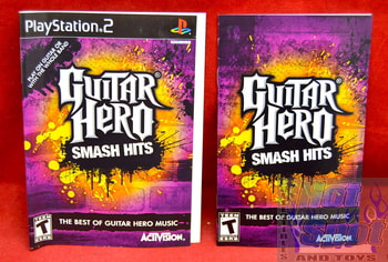 Guitar Hero Smash Hits Slip Cover & Booklet