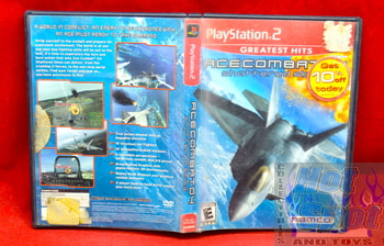 GH Ace Combat 04 Shattered Skies Case & Booklet