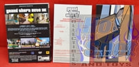 Grand Theft Auto III Instructions Booklet Slip Cover