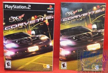 Corvette Instructions Booklet and Slip Cover