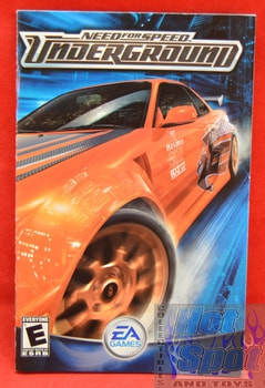 Need for Speed: Underground Instruction Booklet