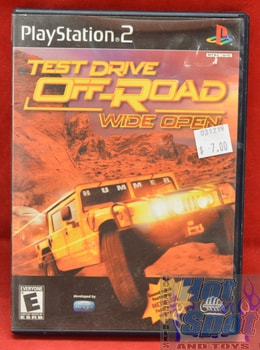 Test Drive Off Road wide Open Game PS2