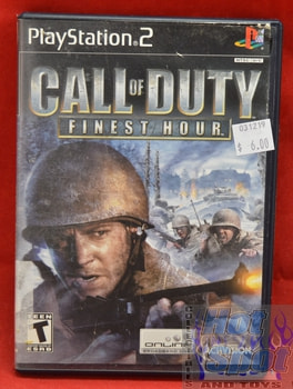 Call of Duty Finest Hour Game PS2