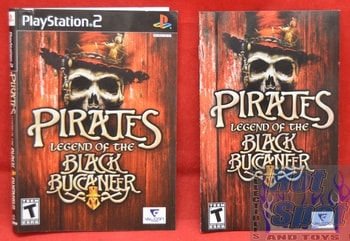 Pirates Legend of the Black Buccaneer Instructions Booklet and Slip Cover
