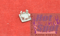 Hard Plastic Screw Cover C Silver