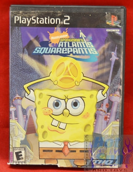 SpongeBob's Atlantis SquarePantis CASE ONLY