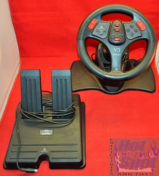 Steering Wheel and Pedal