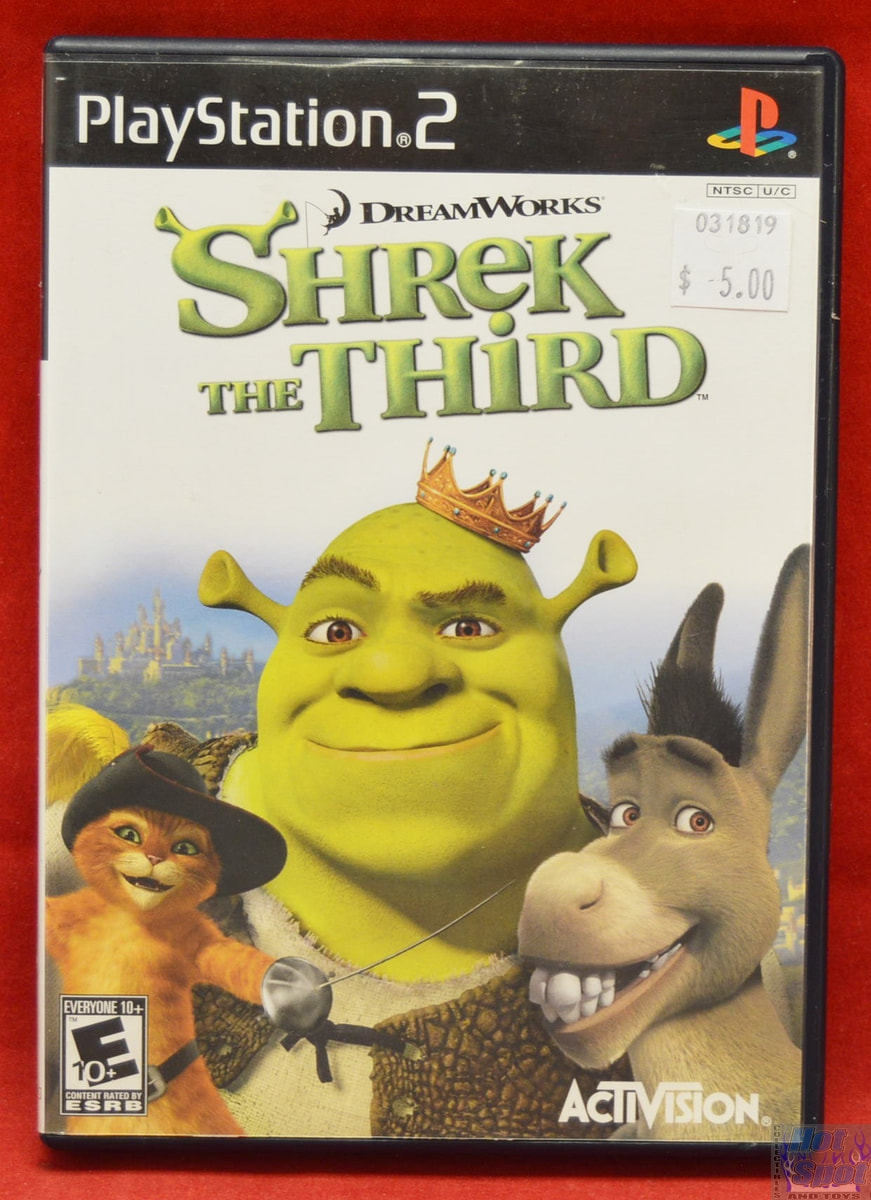 Shrek games (Playstation 2) Ps2 Tested