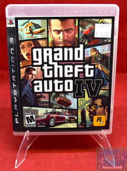 Grand Theft Auto IV Game CIB ps3