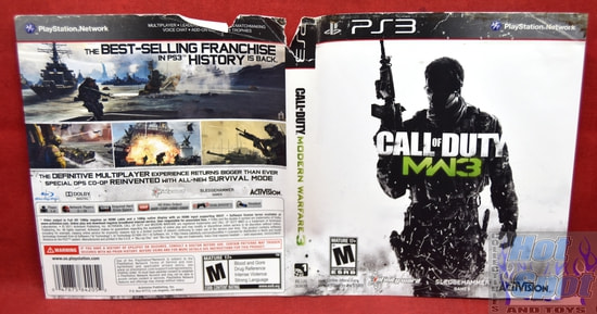 Call of Duty MW3 Slipcover Only - Playwear