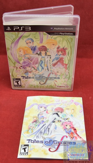 Tales of Grace PS3 Covers, Cases, and Booklets