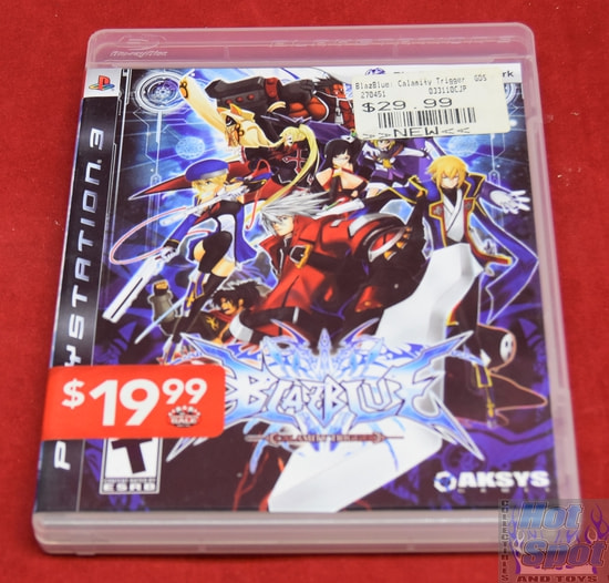 Blazblue Calamity Trigger PS3 Covers, Cases, and Booklets