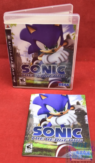 Sonic The Hedgehog PS3 Covers, Cases, and Booklets